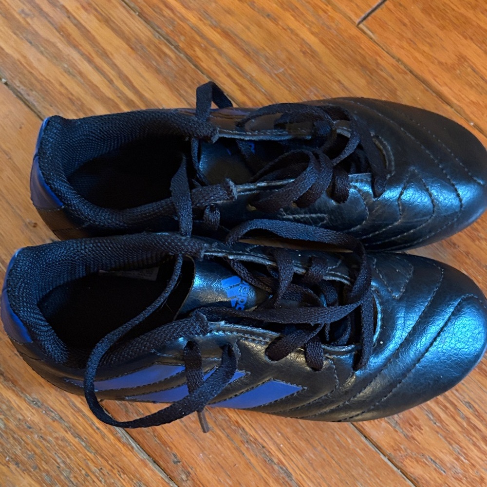 Speed portal Messi Adidas Kids Black and Blue Sneakers size 13